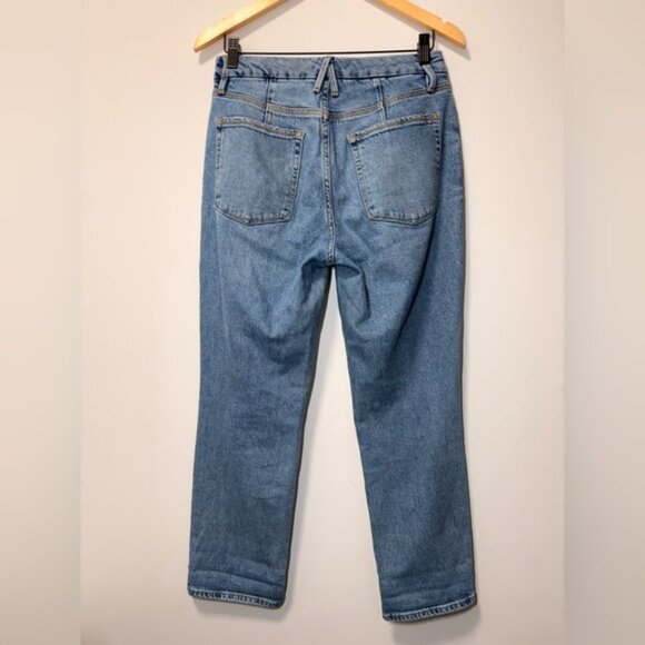 GOOD AMERICAN Good '90s Cropped Icon in Indigo068 size 28 - Picture 3 of 10